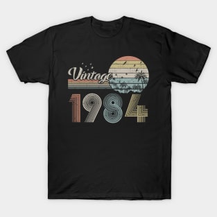 Vintage 1984 Design 36 Years Old 36th birthday for Men Women T-Shirt